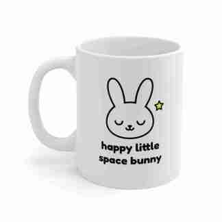 Happy Little Space Bunny Mug – Cheerful Cosmic Coffee Companion